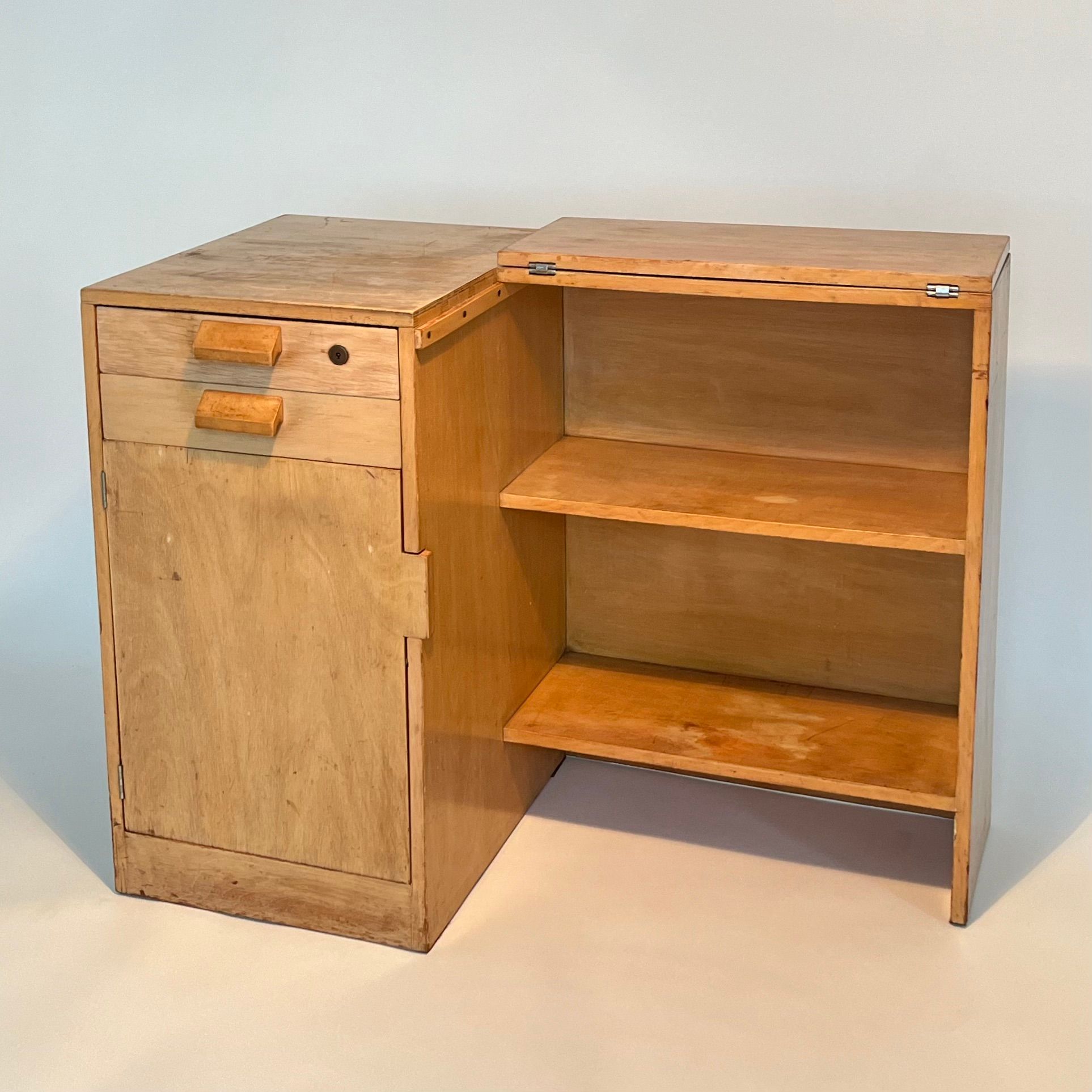 Bookcase desk